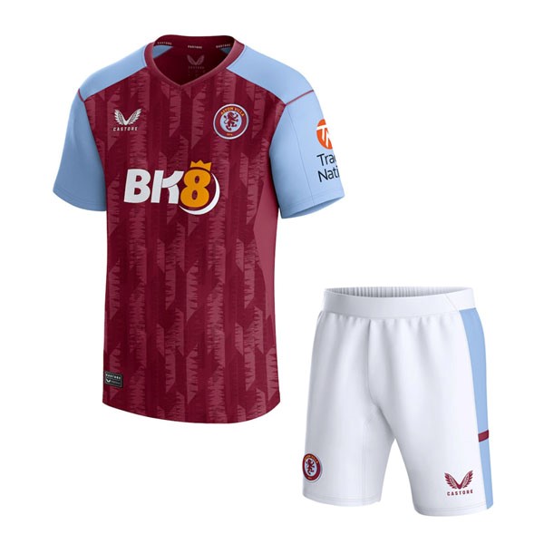 Trikot Aston Villa Heim Kinder 2023-24